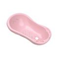 Vasca con antiscivolo 84 cm /con scarico/ LITTLE STARS Pink